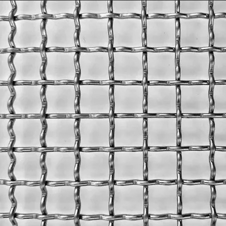 Тканая оцинкованная сетка с квадратными ячейками