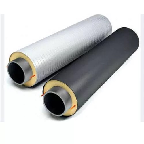 Стальная труба в ППУ-изоляции и полиэтиленовой оболочке