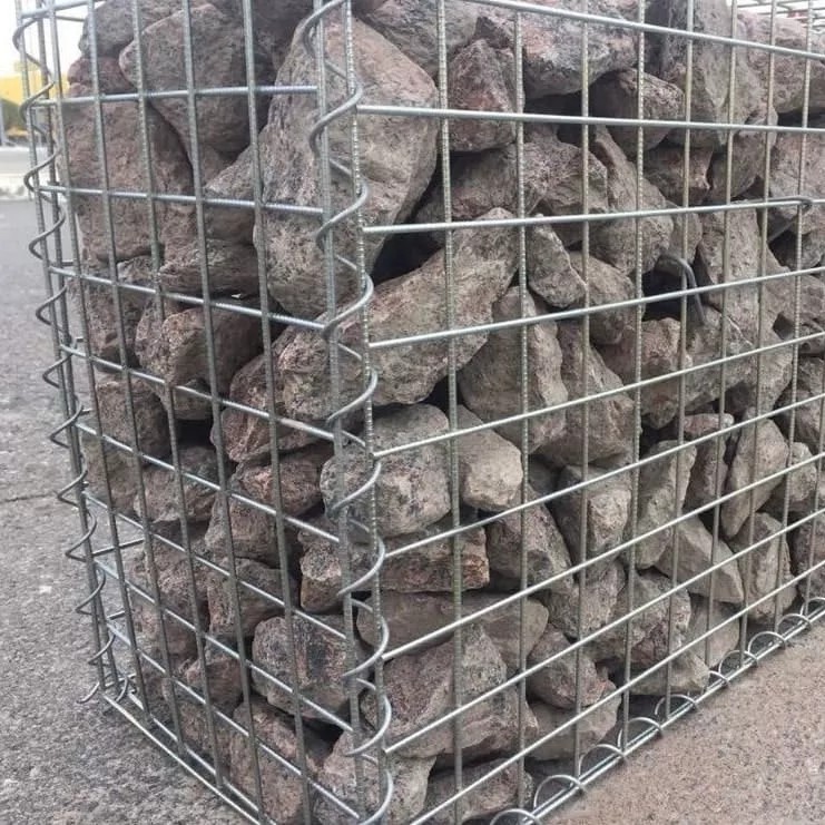 Сварная оцинкованная сетка для габионов