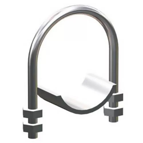 Хомутовая бескорпусная подвижная опора