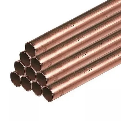 Круглая медная труба