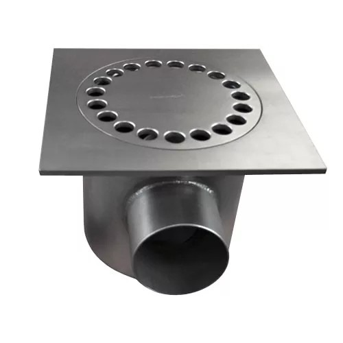 Нержавеющие трапы с горизонтальным выпуском