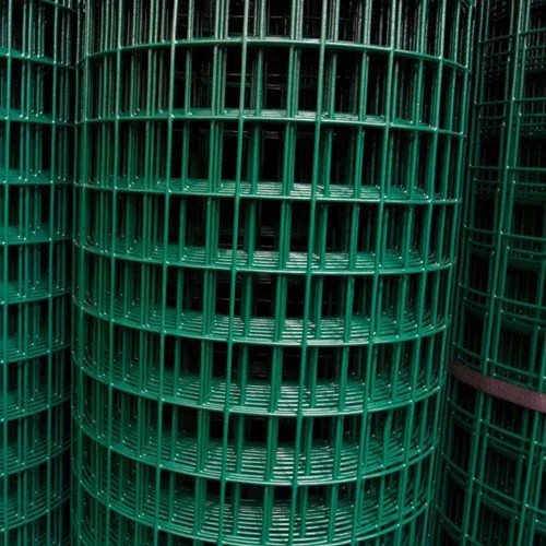 Сварная зеленая сетка в ПВХ