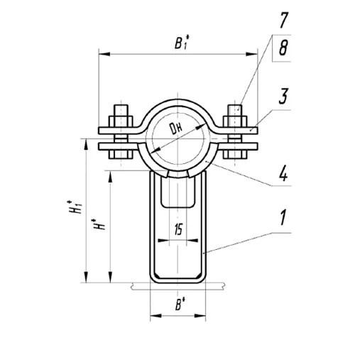 Опоры ТПР.04.01(2).00.000