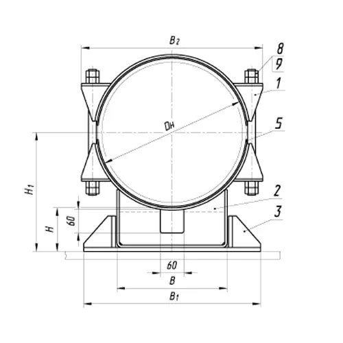 Опоры ТПР.05.24(3).00.000