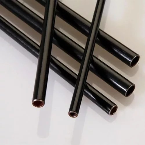 Стальная свертная паяная двухслойная труба