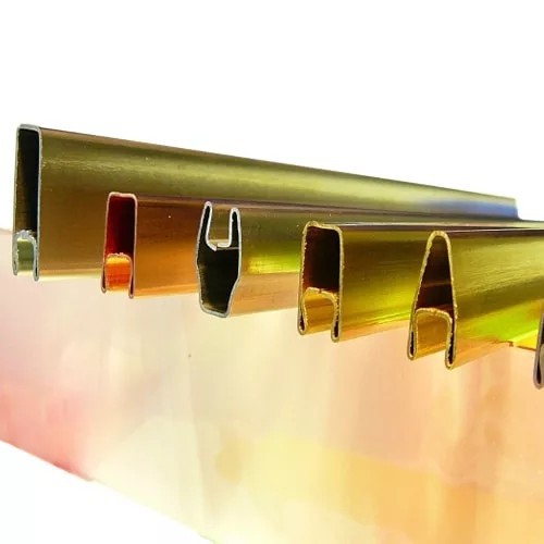 Декоративный латунный профиль