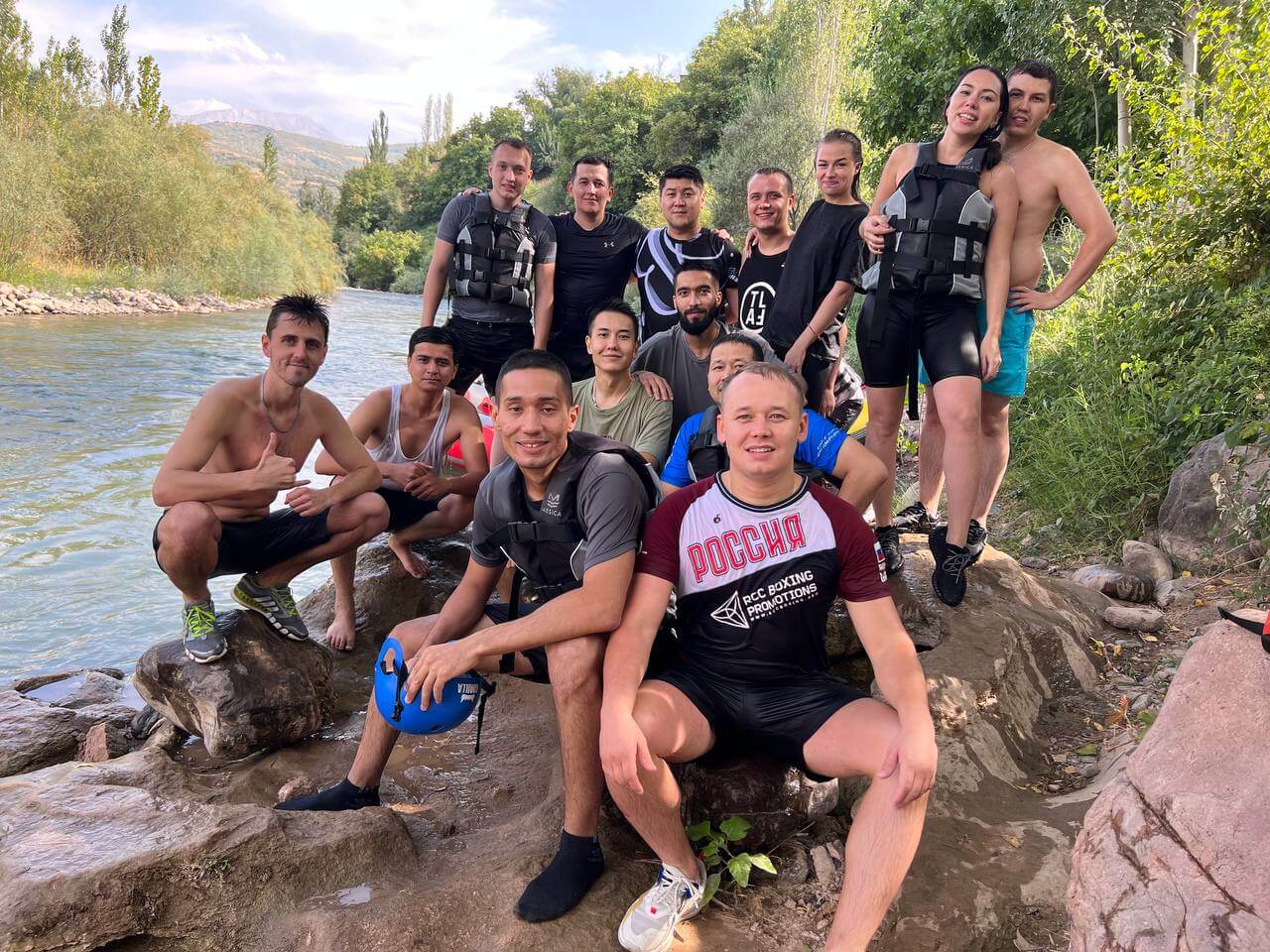 Cплав по горной реке Угам